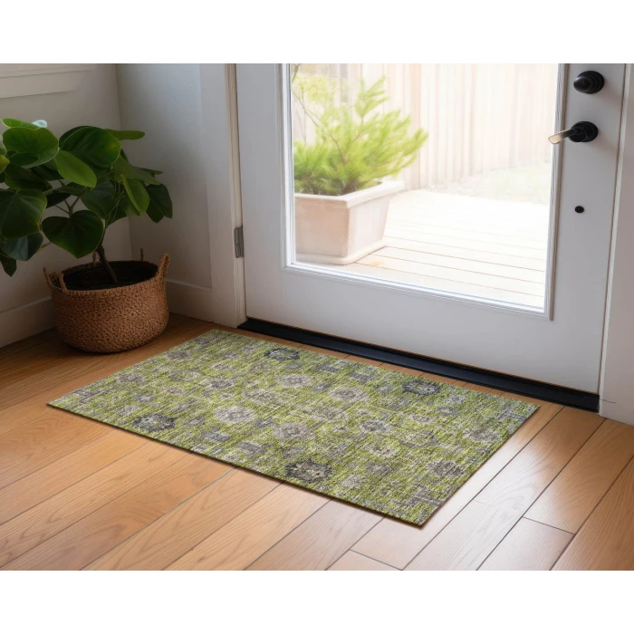 Chantille ACN697 Olive 1'8" x 2'6" Rug