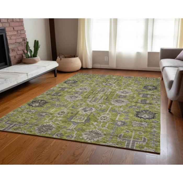 Chantille ACN697 Olive 3' x 5' Rug