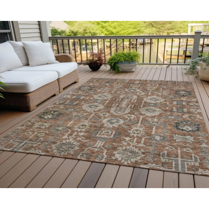 Chantille ACN697 Paprika 8' x 10' Rug