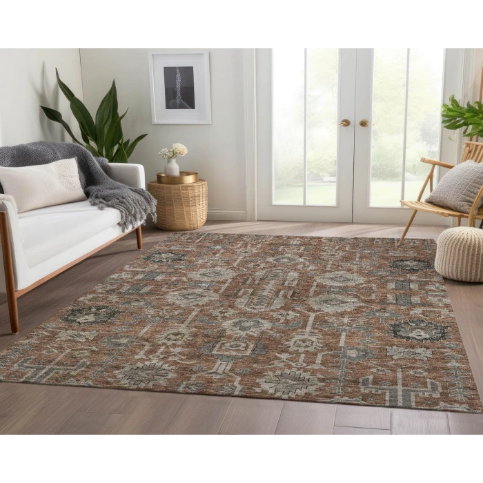 Chantille ACN697 Paprika 8' x 10' Rug