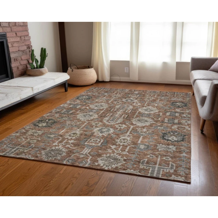 Chantille ACN697 Paprika 8' x 10' Rug