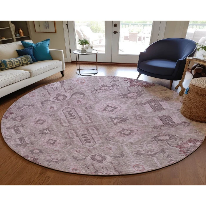 Chantille ACN697 Pink 8' x 8' Rug