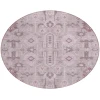 Addison Chantille ACN697 Pink 8 ft. x 8 ft. Round Rug
