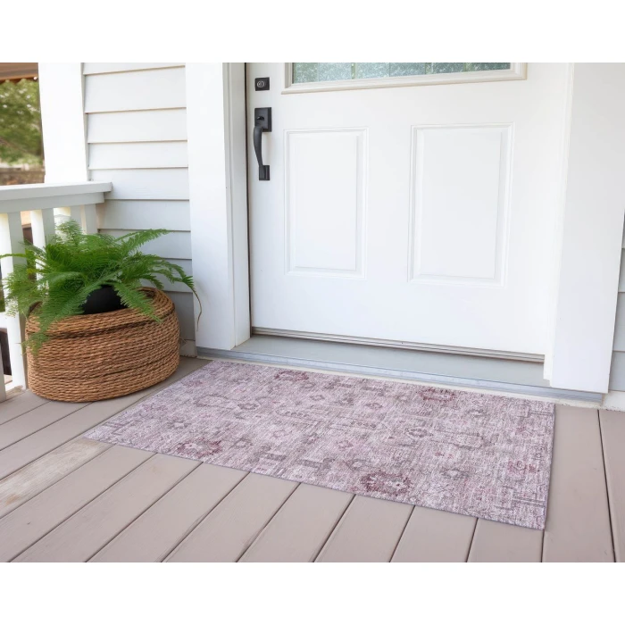 Chantille ACN697 Pink 1'8" x 2'6" Rug