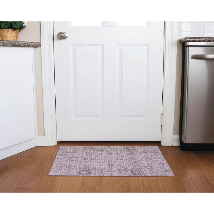 Chantille ACN697 Pink 1'8" x 2'6" Rug