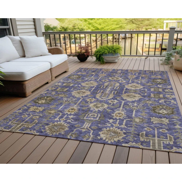 Chantille ACN697 Purple 8' x 10' Rug