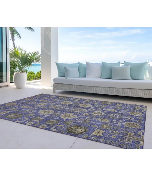Chantille ACN697 Purple 3' x 5' Rug