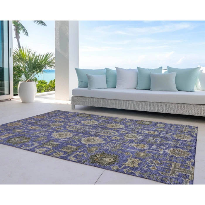 Chantille ACN697 Purple 8' x 10' Rug