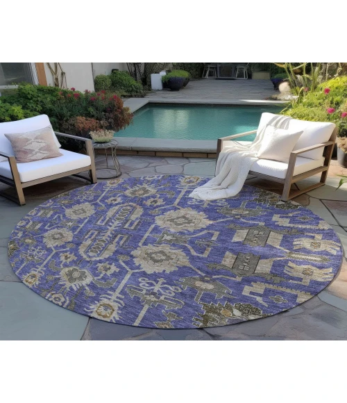 Chantille ACN697 Purple 8' x 8' Rug