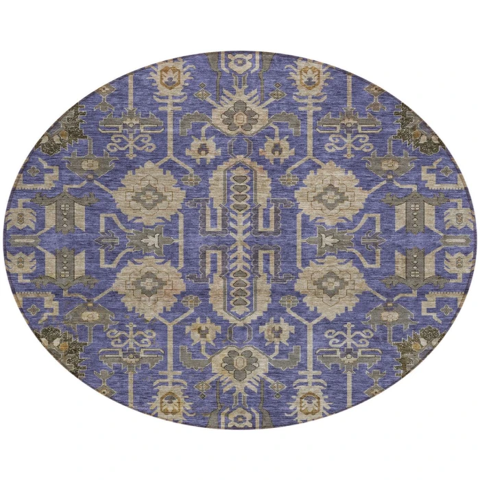 Chantille ACN697 Purple 8' x 8' Rug