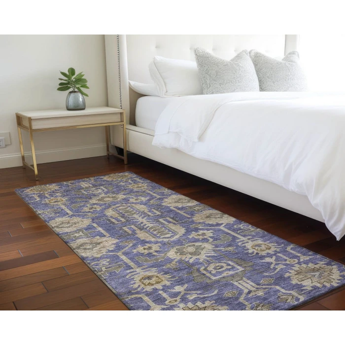 Chantille ACN697 Purple 2'3" x 7'6" Rug