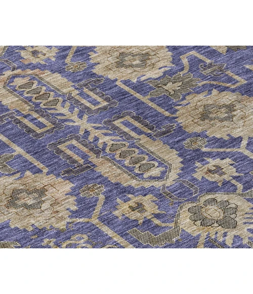 Chantille ACN697 Purple 3' x 5' Rug