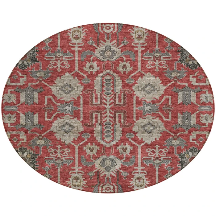 Chantille ACN697 Red 8' x 8' Rug