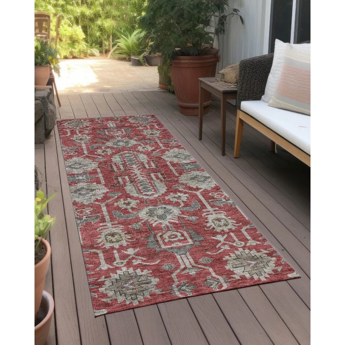 Chantille ACN697 Red 2'3" x 7'6" Rug