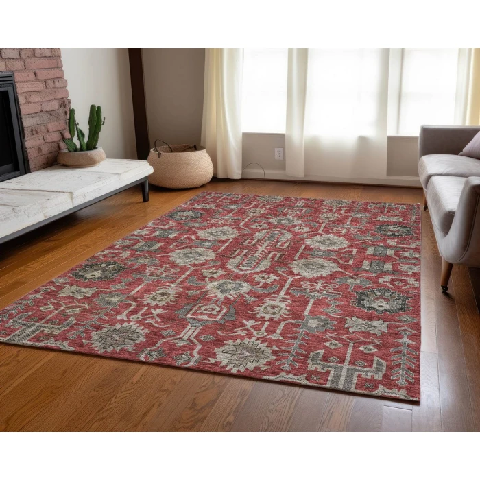 Chantille ACN697 Red 9' x 12' Rug