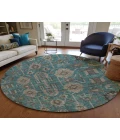 Chantille ACN697 Teal 8' x 8' Rug