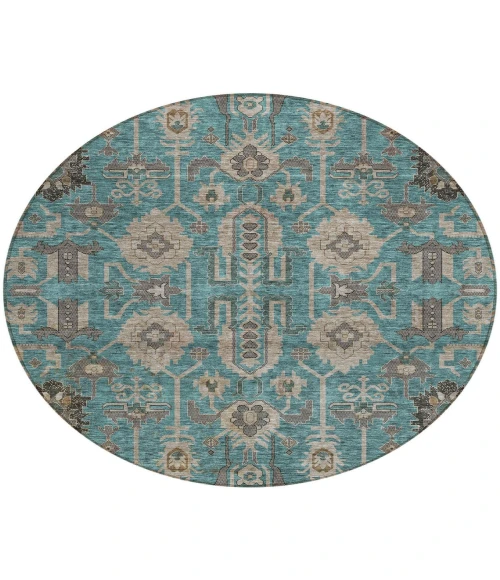 Chantille ACN697 Teal 8' x 8' Rug