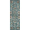 Addison Chantille ACN697 Teal 2 ft. 3 in. x 7 ft. 6 in. Runner Rug