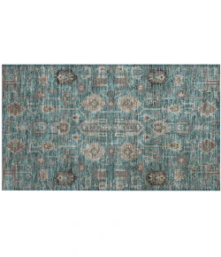 Addison Chantille ACN697 Teal 1 ft. 8 in. x 2 ft. 6 in. Rectangle Rug