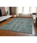 Chantille ACN697 Teal 5' x 7'6" Rug