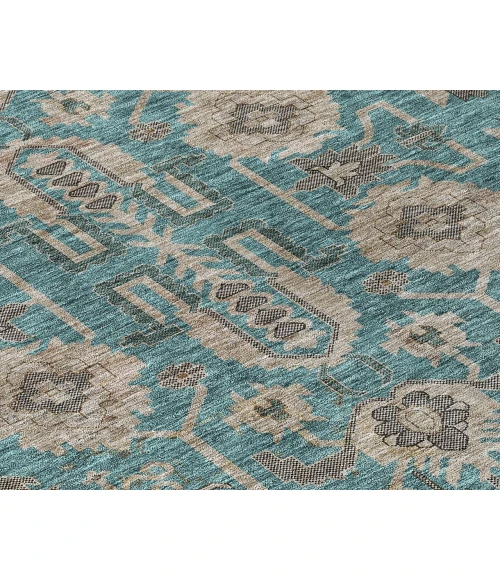 Chantille ACN697 Teal 5' x 7'6" Rug