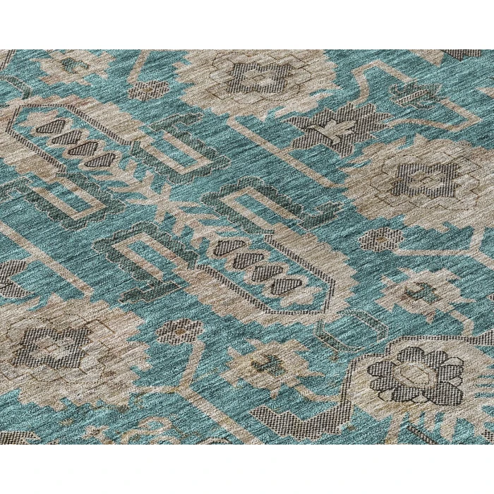 Chantille ACN697 Teal 8' x 10' Rug