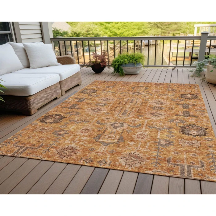 Chantille ACN697 Terracotta 9' x 12' Rug