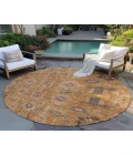 Chantille ACN697 Terracotta 8' x 8' Rug