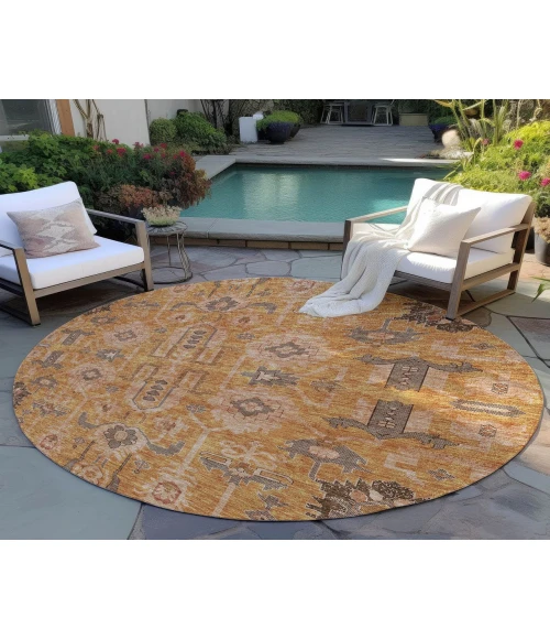 Chantille ACN697 Terracotta 8' x 8' Rug