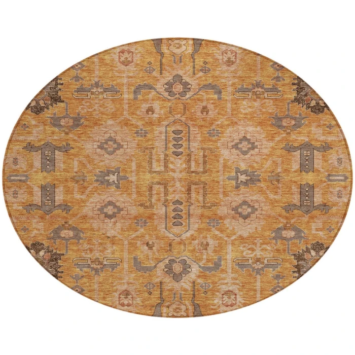 Chantille ACN697 Terracotta 8' x 8' Rug