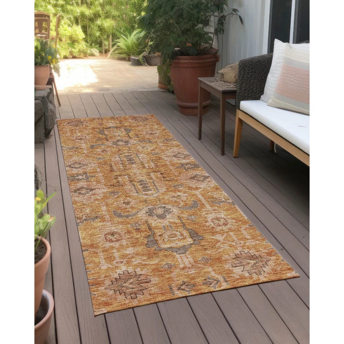 Chantille ACN697 Terracotta 2'3" x 7'6" Rug