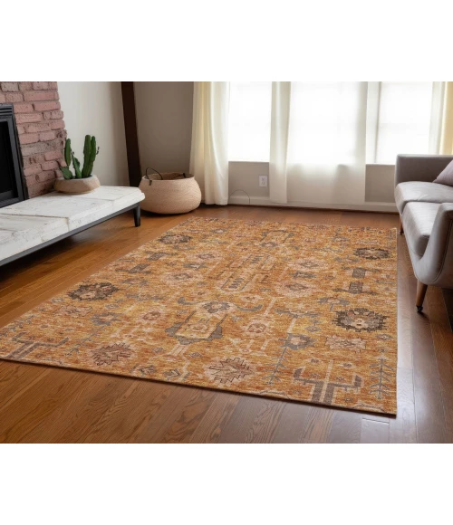 Chantille ACN697 Terracotta 8' x 10' Rug
