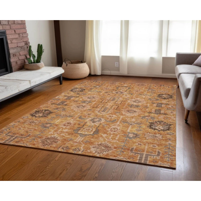 Chantille ACN697 Terracotta 9' x 12' Rug