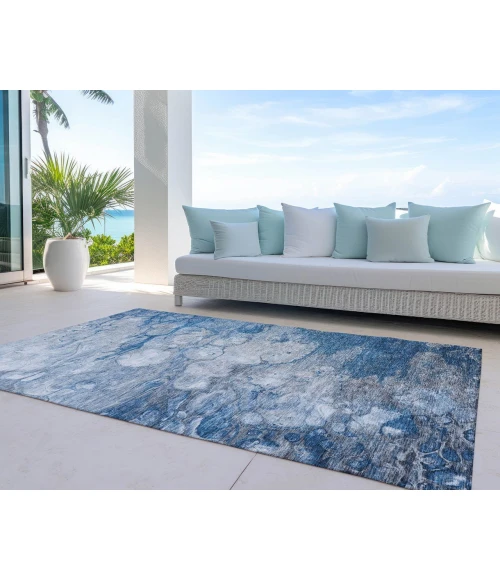 Chantille ACN698 Blue 2'6" x 3'10" Rug