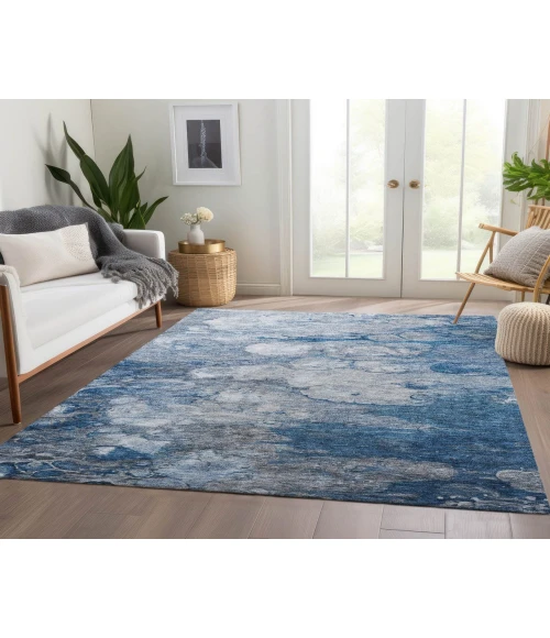 Chantille ACN698 Blue 2'6" x 3'10" Rug