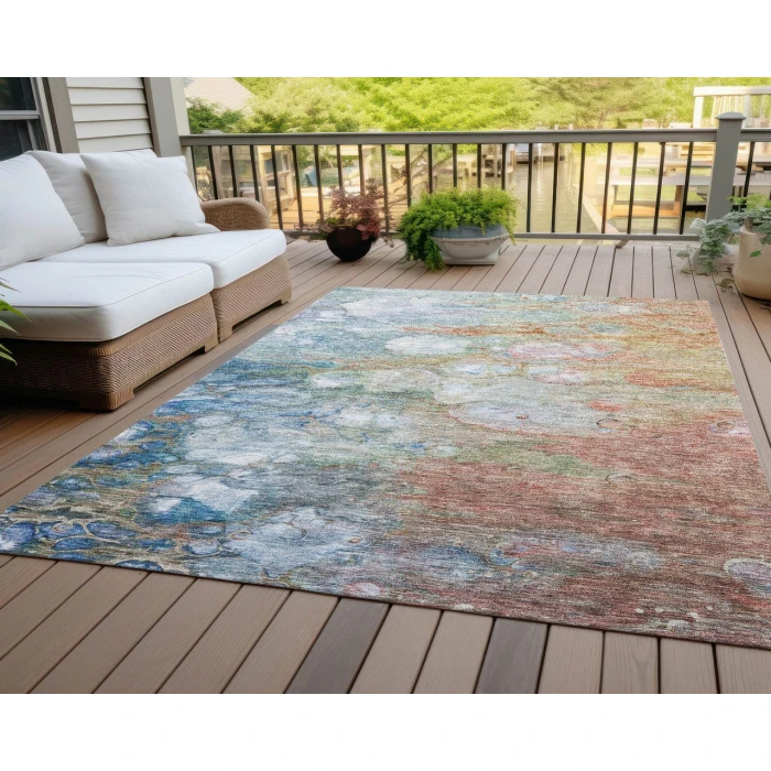 Chantille ACN698 Coral 9' x 12' Rug