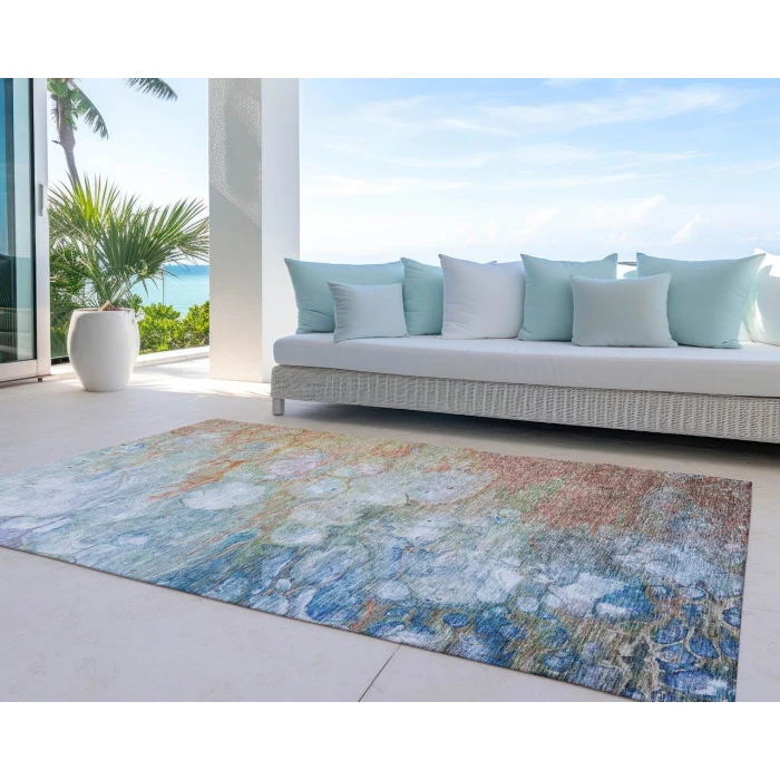 Chantille ACN698 Coral 9' x 12' Rug