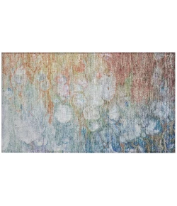 Addison Chantille ACN698 Coral 1 ft. 8 in. x 2 ft. 6 in. Rectangle Rug