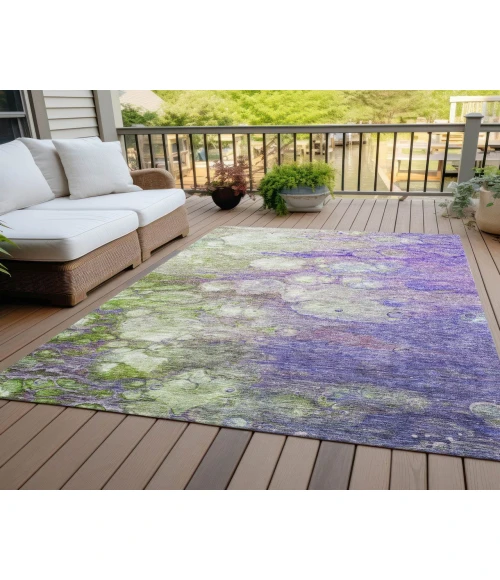 Chantille ACN698 Purple 3' x 5' Rug