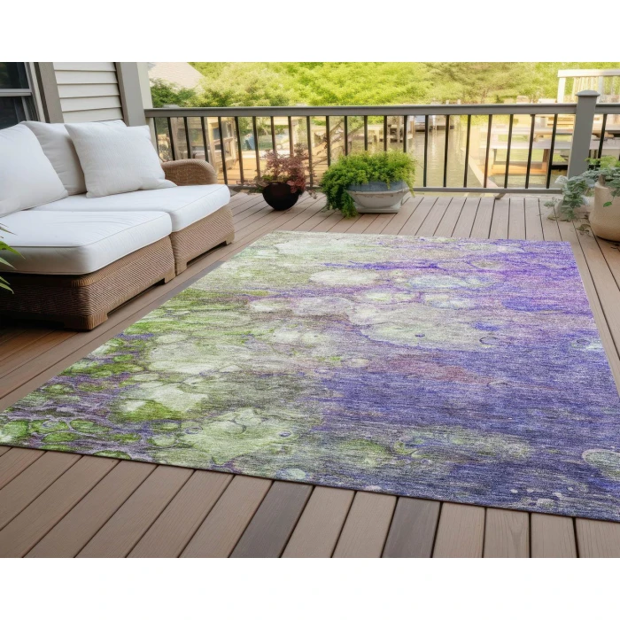 Chantille ACN698 Purple 8' x 10' Rug