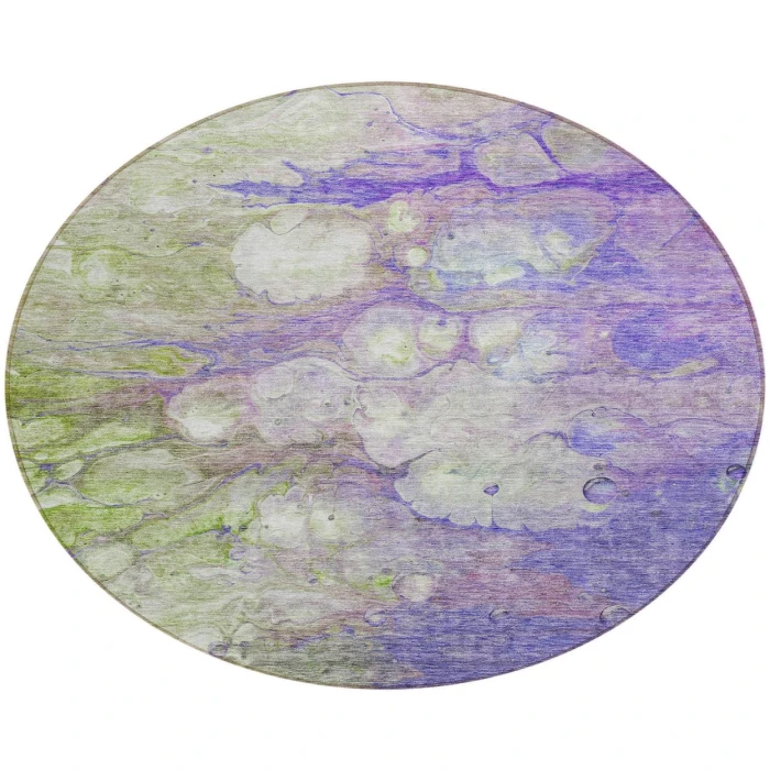 Chantille ACN698 Purple 8' x 8' Rug
