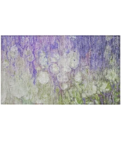 Addison Chantille ACN698 Purple 1 ft. 8 in. x 2 ft. 6 in. Rectangle Rug