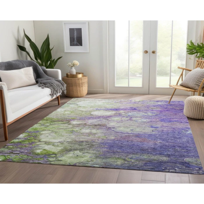Chantille ACN698 Purple 8' x 10' Rug
