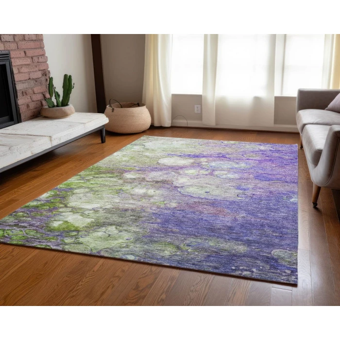 Chantille ACN698 Purple 8' x 10' Rug