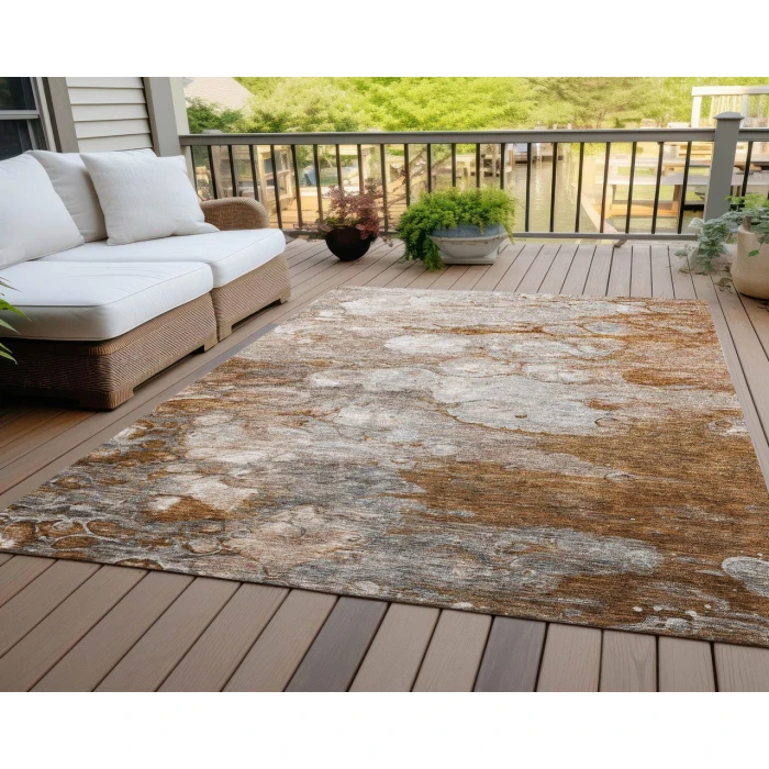 Chantille ACN698 Terracotta 9' x 12' Rug