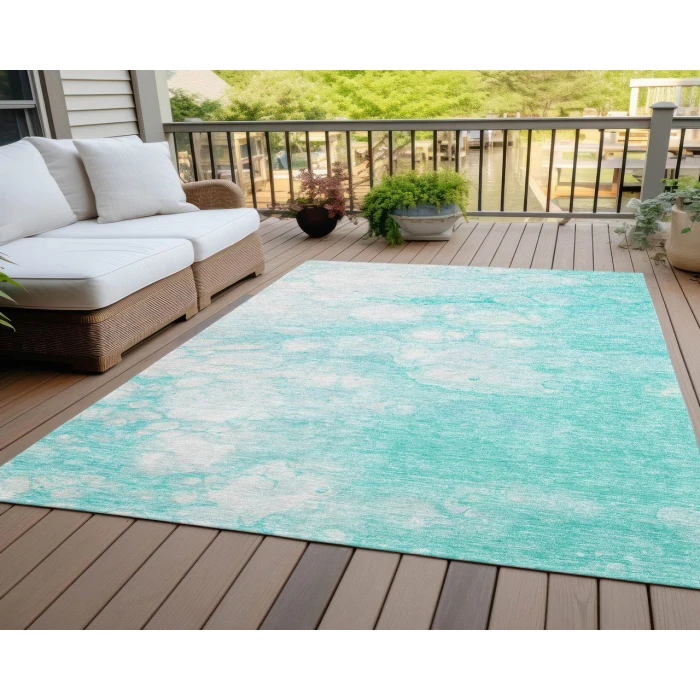 Chantille ACN699 Aqua 10' x 14' Rug