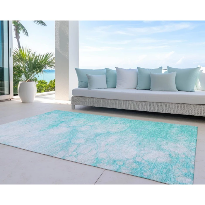 Chantille ACN699 Aqua 10' x 14' Rug