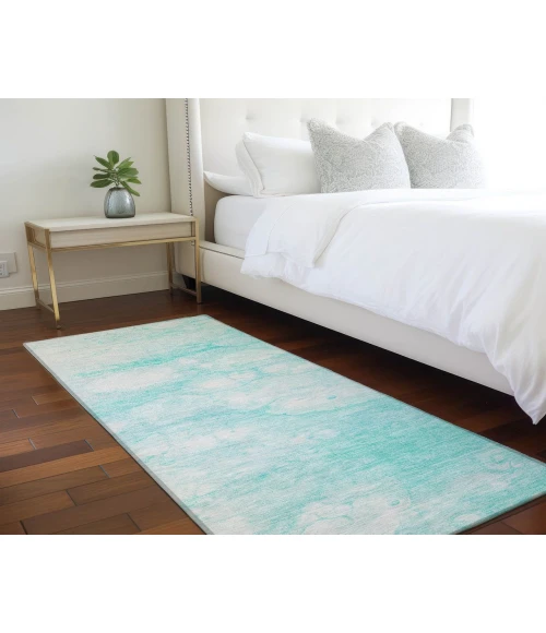 Chantille ACN699 Aqua 2'3" x 7'6" Rug