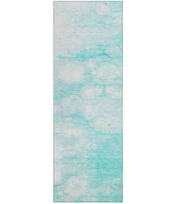 Addison Chantille ACN699 Aqua 2 ft. 3 in. x 7 ft. 6 in. Runner Rug