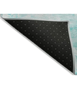 Addison Chantille ACN699 Aqua 10 ft. x 14 ft. Rectangle Rug